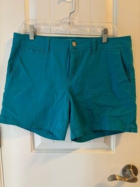 Market & Spruce Teal Women's Shorts